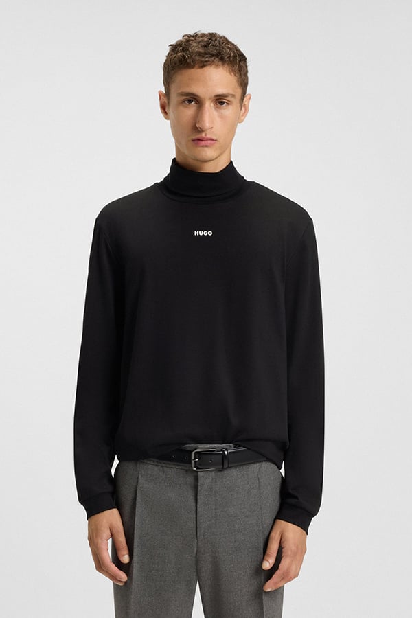 ΜΠΛΟΥΖΑ HUGO - 001 ΜΑΥΡΟ